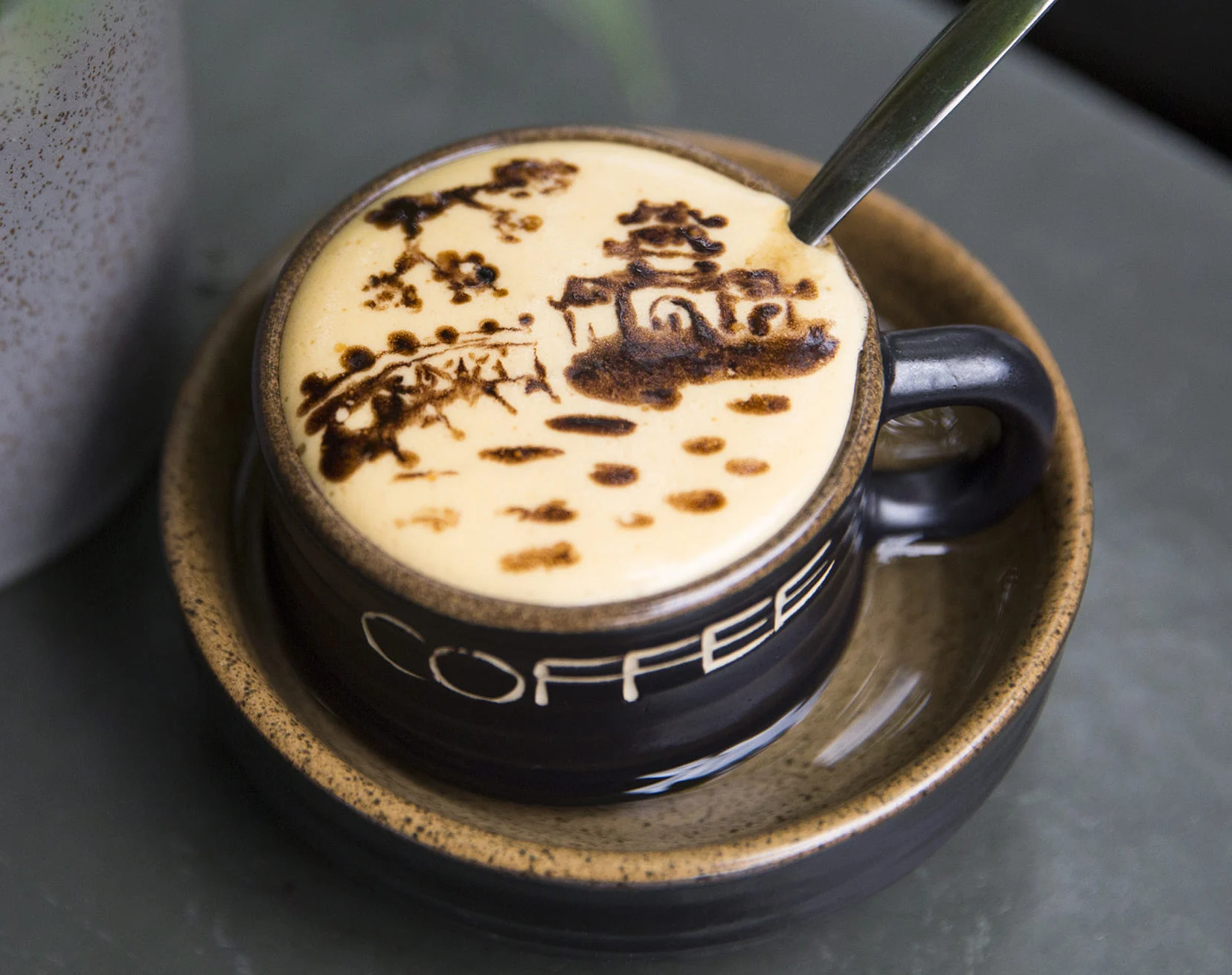 Egg coffee