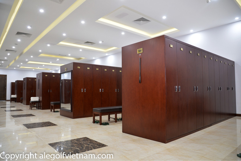 Locker room