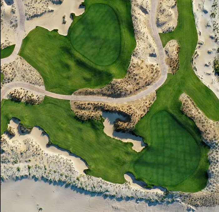 A pristine links course