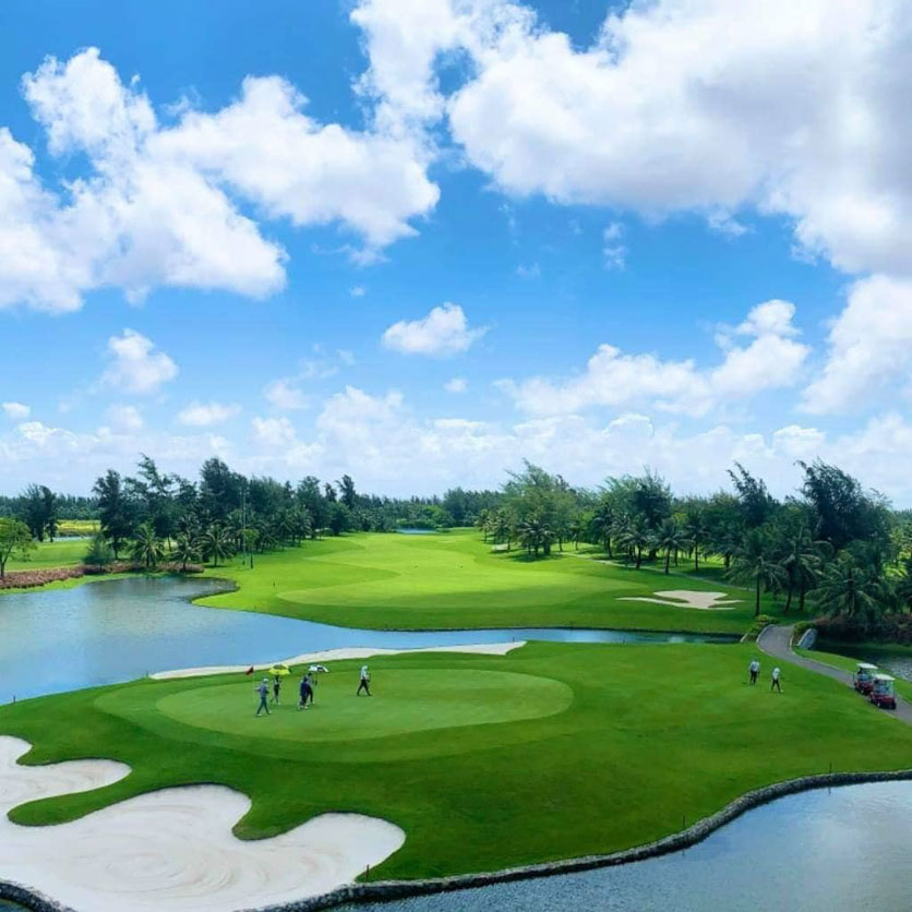Impressive golf course design