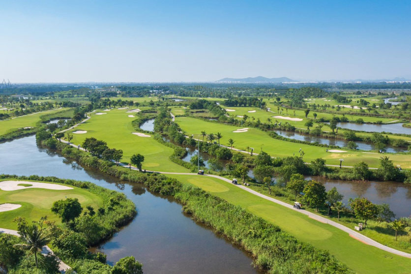 Impressive golf course design